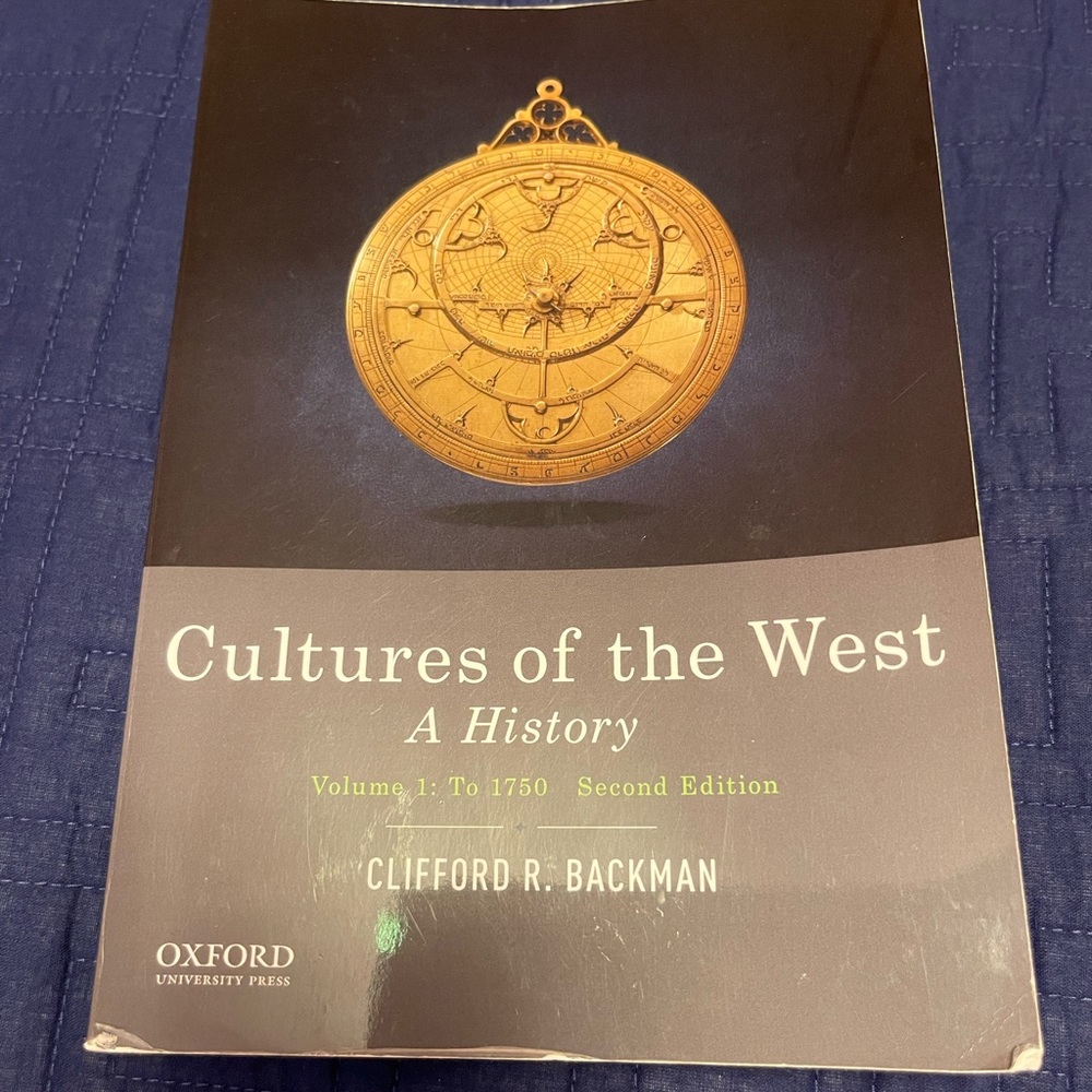 Cultures of the West (Volume 1, Second Edition)